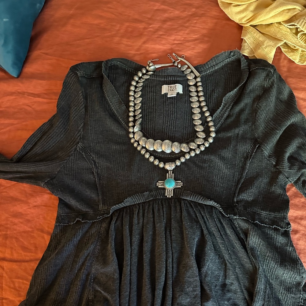 Two true craft tunic peasant tops. Xl from non smoking home and one owner.. me.